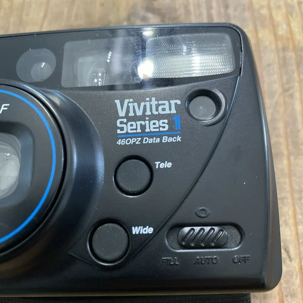 Vivitar Series 1 460 PZ Power Zoom 38 to 70mm AF Point and Shoot Film Camera